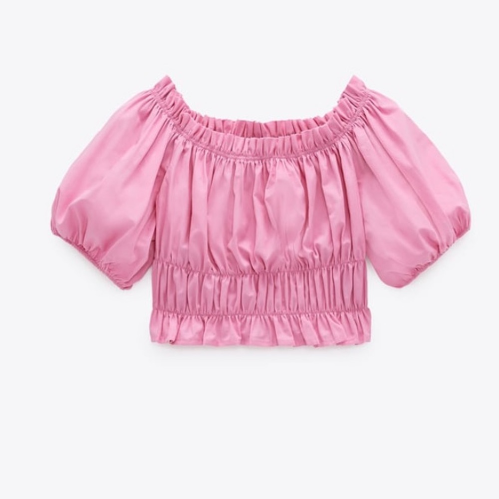 Zara Pink Top